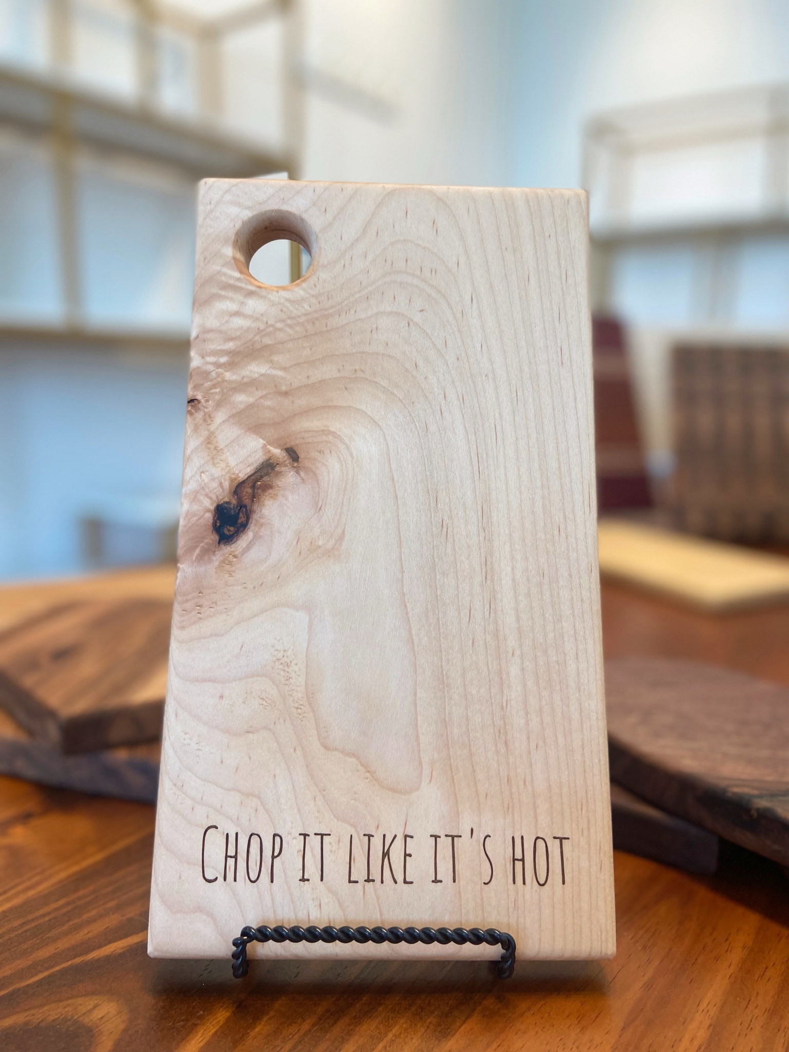 “Chop it Like it’s Hot” Cheese Board